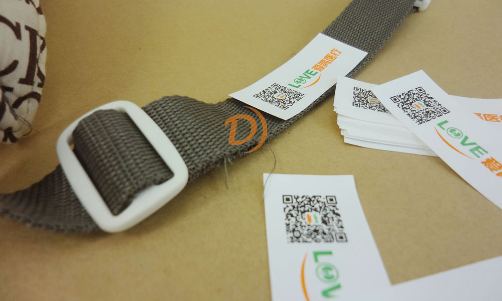 彩色二維碼洗水標(biāo)