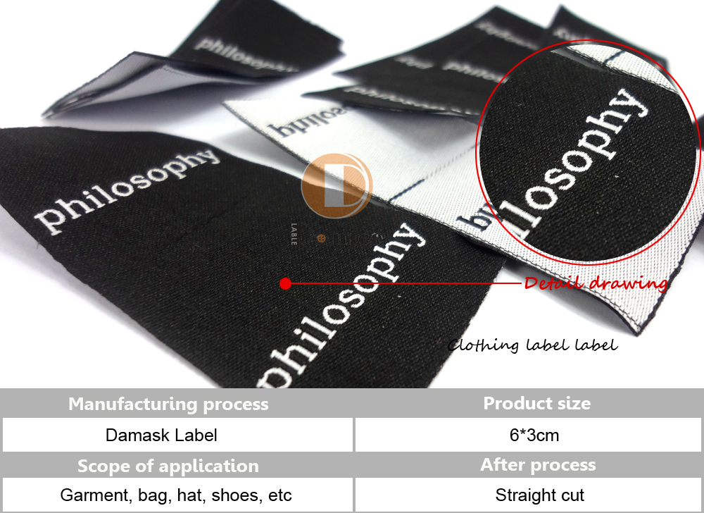 鞋和配飾的編織織嘜